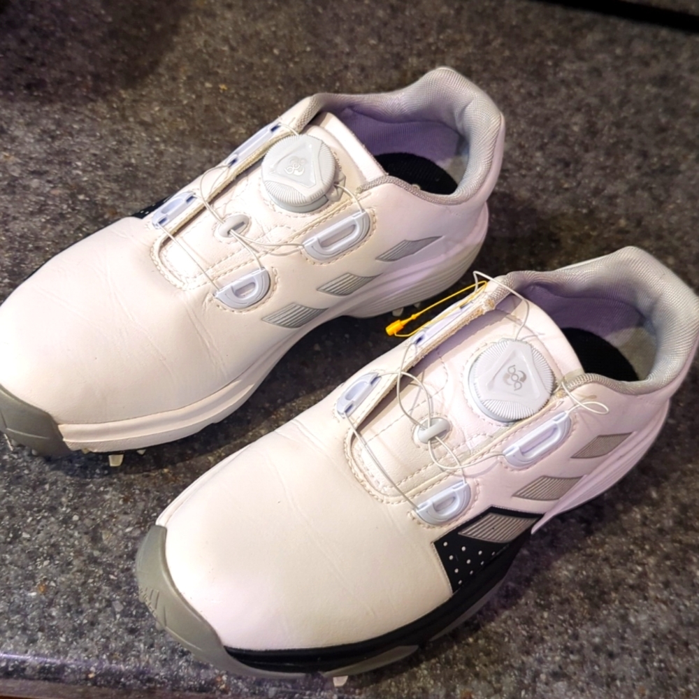 Adidas Jr Adipower BOA Golf Shoes Size 4